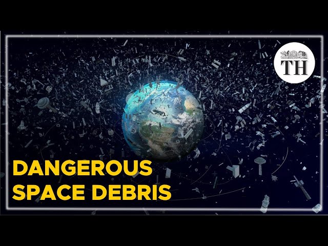 Millions of space junk pieces orbiting Earth