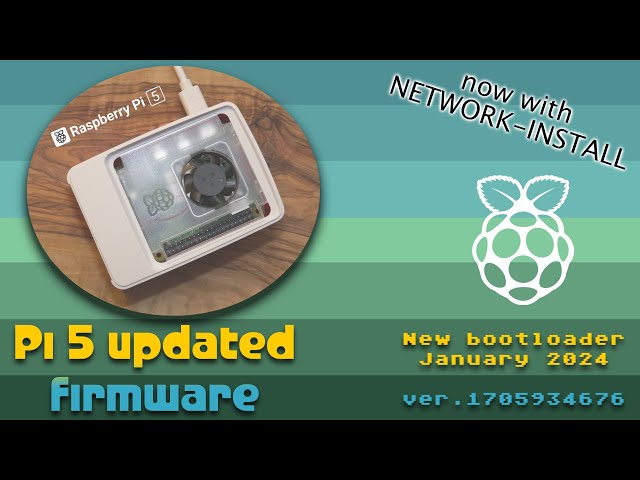 How to update Raspberry Pi 5 bootloader eeprom to latest stable version. Now has "network-install"