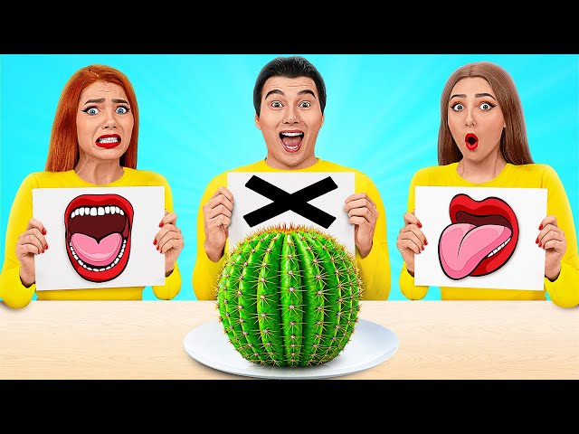 Bite, Lick or Nothing Challenge | Funny Situations by TeenDO Challenge