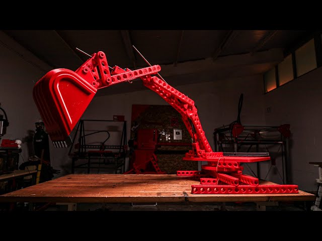 MAKING A GIANT 3D PRINTED EXCAVATOR PT.1