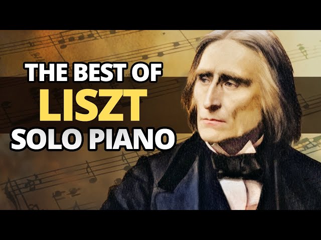 Liszt - The Best Of Liszt Solo Piano With AI Story Art | Listen & Learn