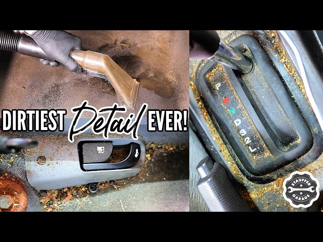 Complete Disaster Car Detailing Restoration! Auto Detailing The Dirtiest Car EVER!