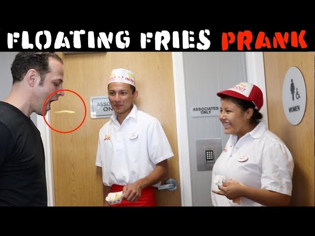 Floating Fries 🍟 PRANK - Julien Magic