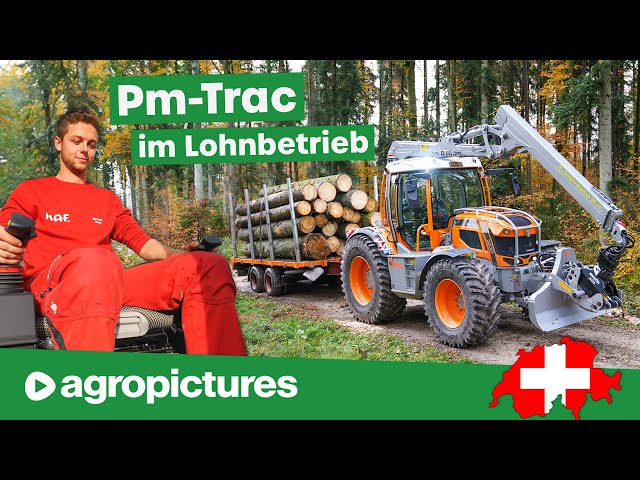 Lohnunternehmen NAF GmbH aus der Schweiz Teil 2 | Pfanzelt Pm Trac im Einsatz am Hacker und im Wald