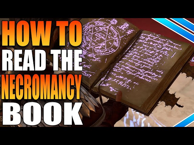 How To Read The Necromancy Book Of Thay In Baldur's Gate 3
