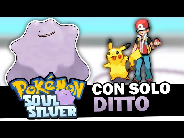 Puoi FINIRE POKÉMON ARGENTO SOUL SILVER con solo DITTO e SENZA STRUMENTI? - Pokémon Challenge ITA