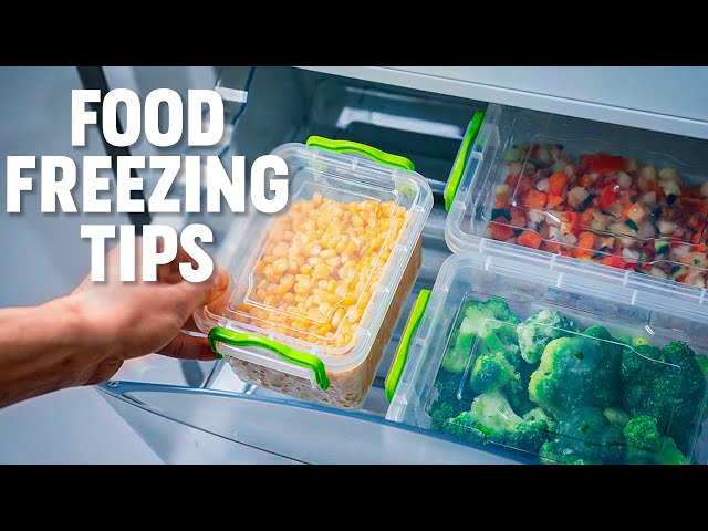 Food Freezing Hacks You Must Try