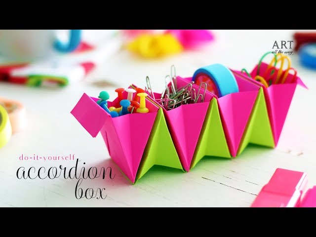 Accordion Box | Paper Folding | Do It Yourself
