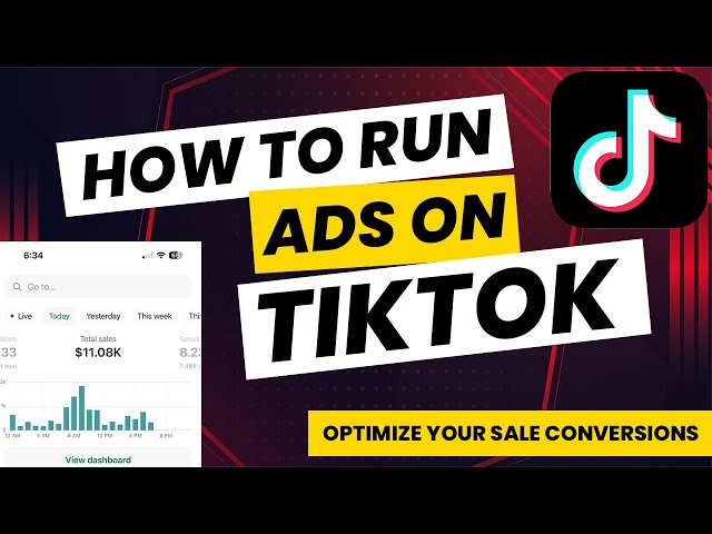 How To Run Ads On TikTok 2024 | Optimize Sale Conversions