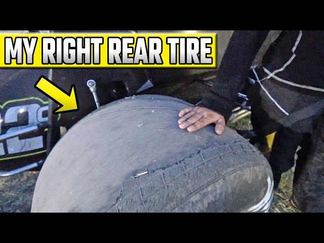 The Track Took Rubber And This Happened To Our Tires....(Southern Oregon Speedway)