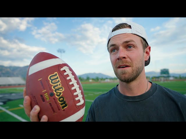 Trying to FINALLY learn how to throw a football