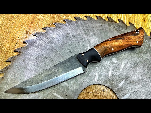 Making A Hunting Knife From A Saw Blade