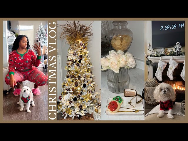 CHRISTMAS VLOG 2 🎄| SETTING UP MY NEW TREE + CLEAN & DECORATE WITH ME + X AMAZON MUST HAVE & MORE