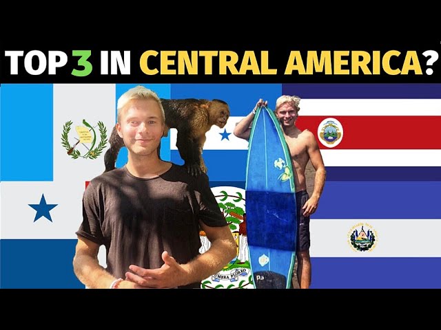 TOP 3 COUNTRIES in CENTRAL AMERICA? (top 3 países favoritos - Centroamérica)