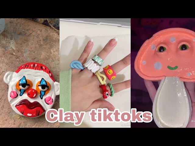 Clay compilation🌻🌷🪵🌿🌱      |Tube tok