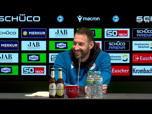 #34 SV Sandhausen: Die Pressekonferenz vor dem Spiel