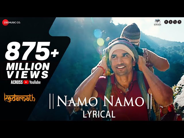 Namo Namo - Lyrical | Kedarnath | Sushant Rajput | Sara Ali Khan | Amit Trivedi | Amitabh B