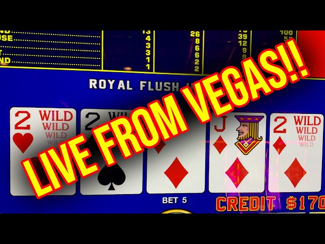 OMG THIS WAS AN INSANE JACKPOT!! LIVE GAMBLING IN LAS VEGAS! March 24 2024