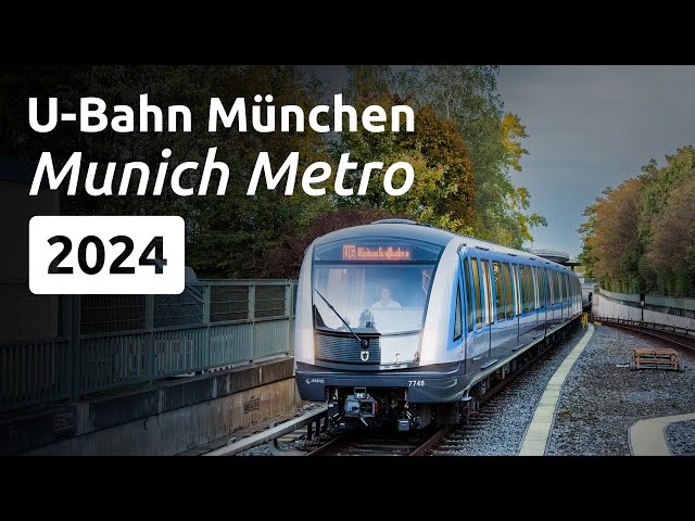 U-Bahn München | Munich Metro - Impressionen  (2024)