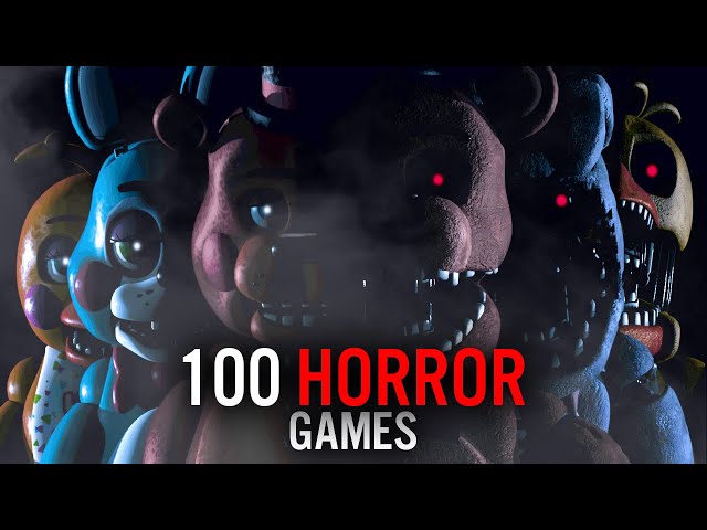 I played 100 Horror Games and here's what happened..