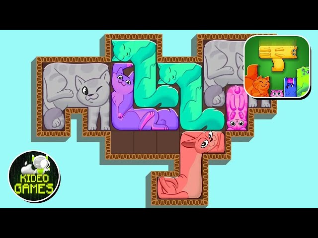 Puzzle Cats - Gameplay Walkthrough (iOS & Android) #games #funny #puzzlecats