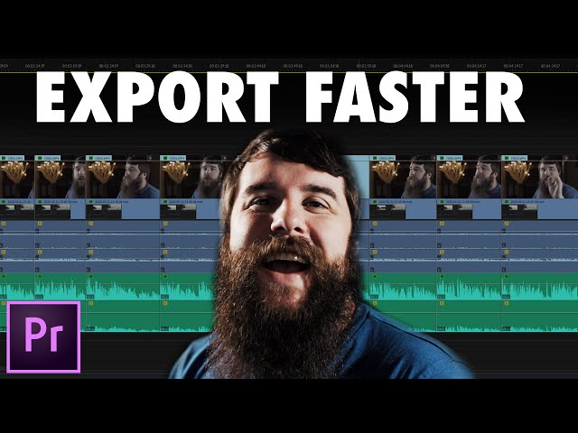 Export Video 4X FASTER in Premiere Pro! (Works with Nvidia & AMD)