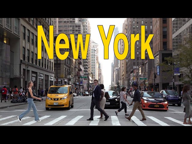 New York USA. The largest city in the US