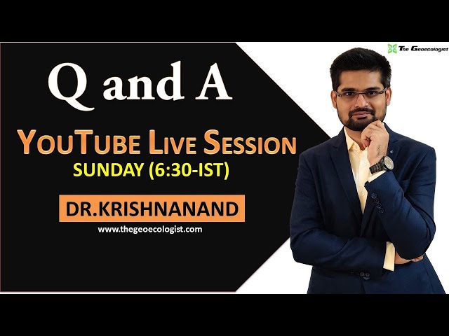 Q and A Live Session with Dr. Krishnanand