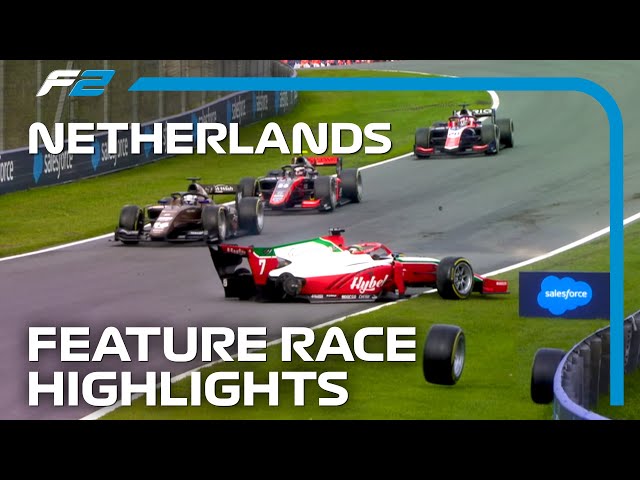 F2 Feature Race Highlights | 2023 Dutch Grand Prix