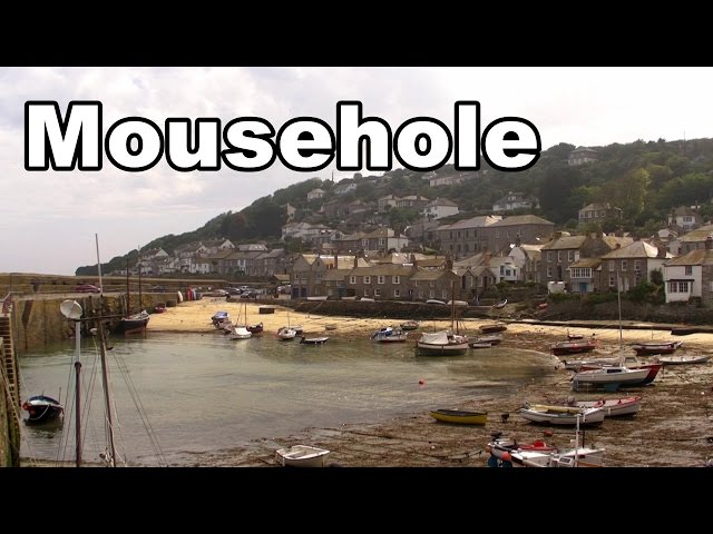 Mousehole in Cornwall England on A Perfect Day