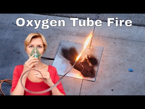 Oxygen Tube Fires Are Insane!