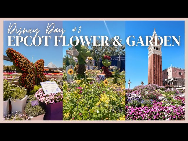EVERY Topiary at Epcot Flower and Garden Festival | Cosmic Rewind Round 2 & Fantasmic! is BACK