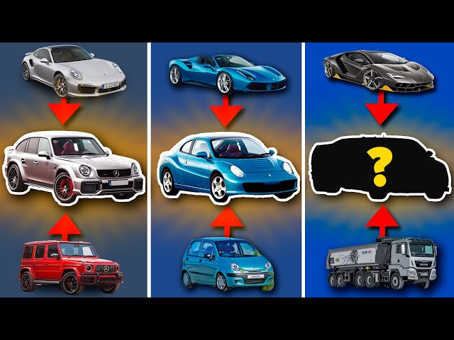 What Happens If You Combine These CARS?! | Car Comparison