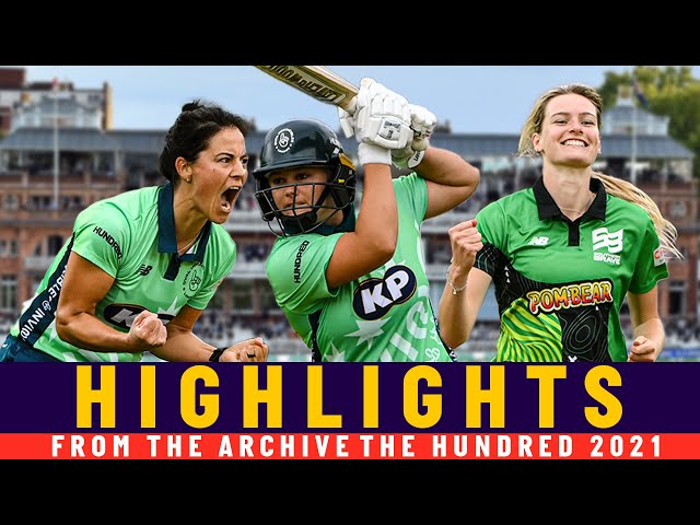 The Women's Hundred Final 2021 Highlights! | Oval Invincibles v Southern Brave | Kapp Stars!