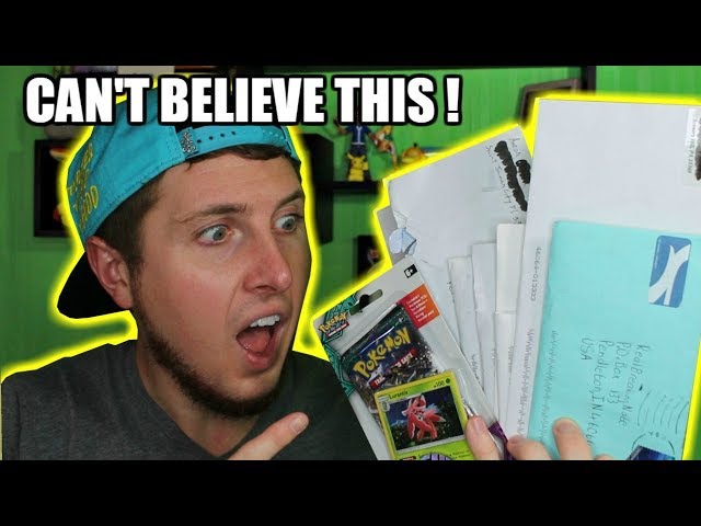 CRAZY COOL POKEMON CARD FAN MAIL OPENING FROM AROUND THE WORLD!