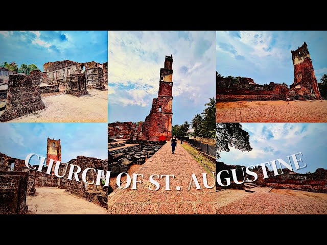 St. Augustine tower vlog | church of st. Augustine goa | Goa vlog 2023 | Places to visit in goa 2023