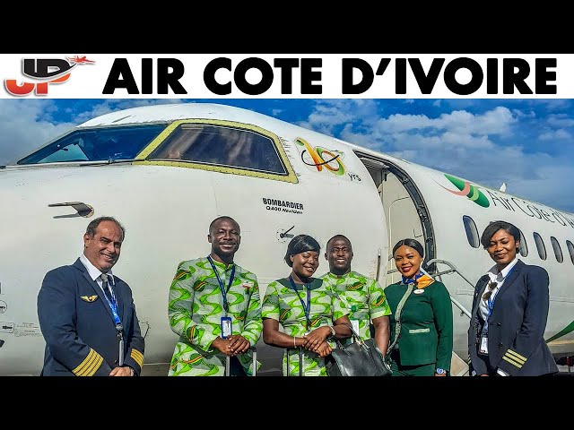 Air Cote D'Ivoire A319 & Q-400 Cockpit across West Africa