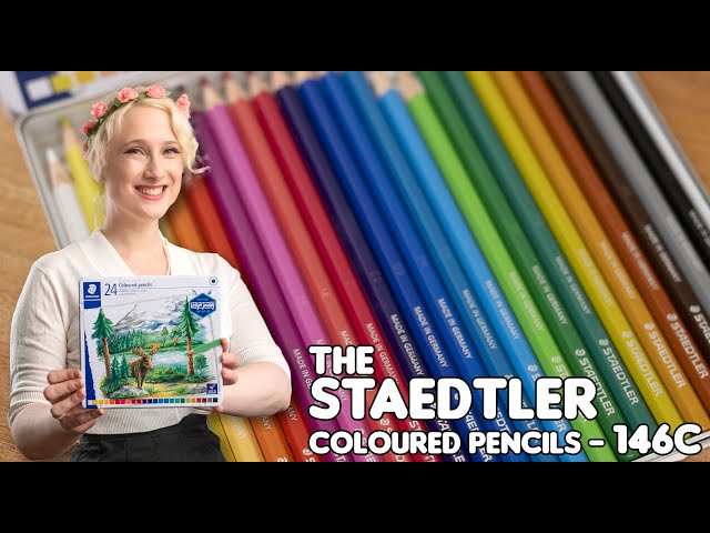 Reviewing The Staedtler 146C Coloured Pencils - Are they the best Budget Pencils? - The Big Review