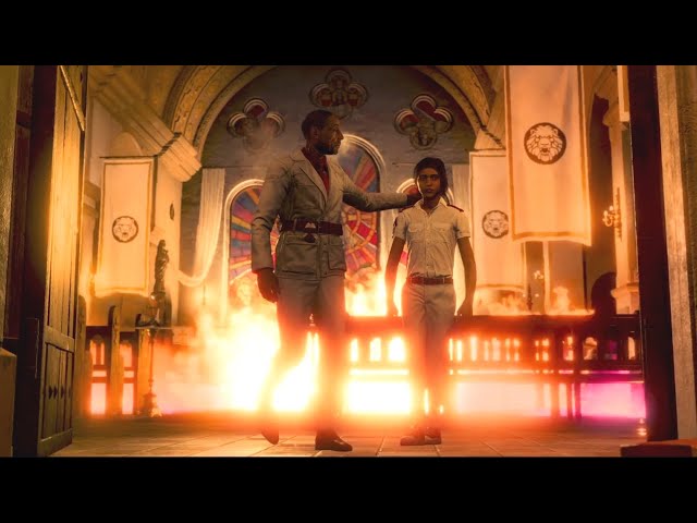 Far Cry 6 - Anton Castillo's Most Badass Moment - Anton Burns Down the Church