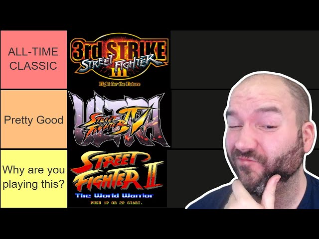 Ranking EVERY Street Fighter game.