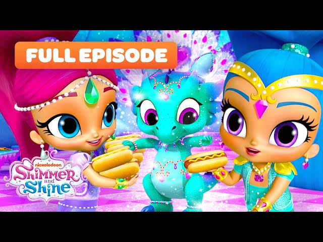 Shimmer and Shine Eat Magic Hot Dogs & Zeta Steals Gigi's Wand! 🌭 Full Episodes | Shimmer and Shine