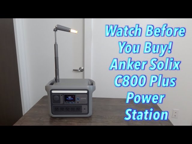 Unboxing and Testing Anker Solix C800 Plus
