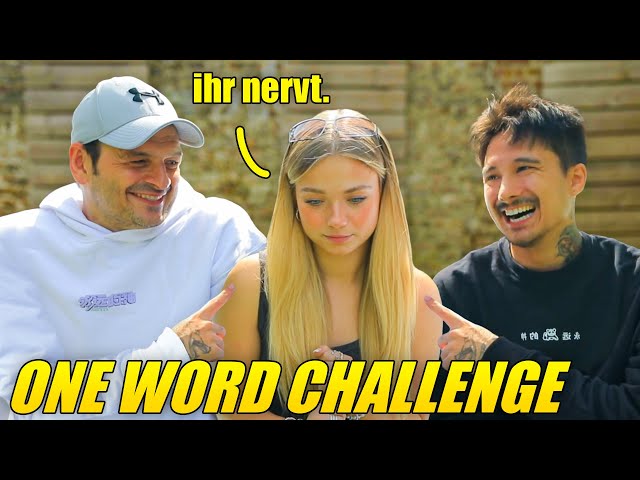 One Word Challenge x Julia (wütend) x Kaya (Comedian ha ha)