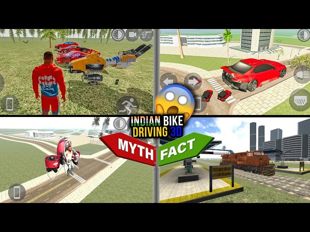 NEW NISSAN GTR & FLYING BIKE MYTHS OF INDIAN BIKES DRIVING 3D || INDIAN BIKE DRIVING 3D NEW UPDATE
