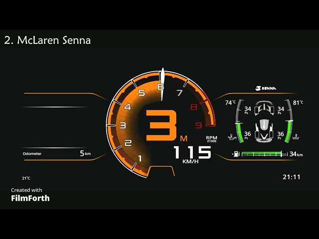 Supercars Acceleration 1 0-300~400km/h (Launch Control)