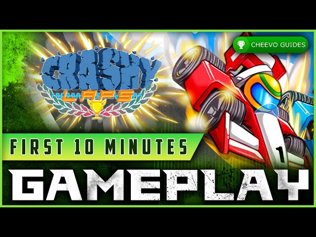 Crashy Laps - 4K Gameplay (First 10 Minutes | Xbox Series X)