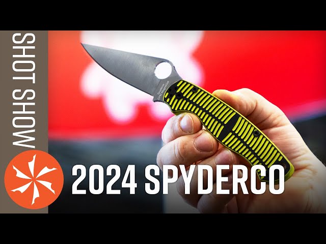 Spyderco's Innovation Never Stops! SHOT Show 2024 - KnifeCenter.com