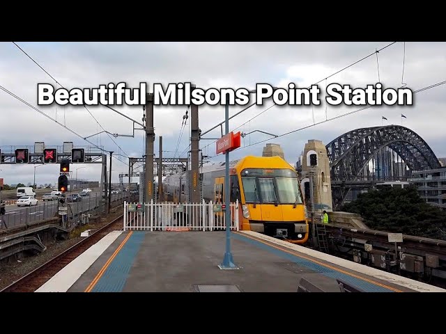 Beautiful MILSONS POINT Station - Sydney Australia