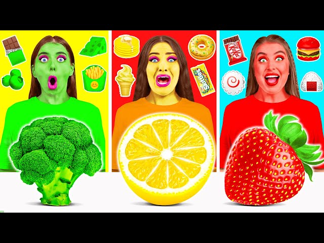 Essen der Gleichen Farben Challenge von TeenTeam