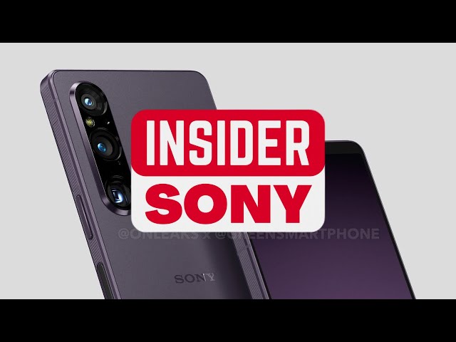 Sony Xperia 1 V leaks with detailed images a very good closeup